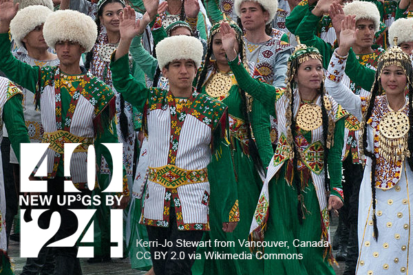 wedding in Turkmenistan by Kerry-Jo Stewart from Vancouver, Canada, CC BY 2.0 via Wikimedia Commons