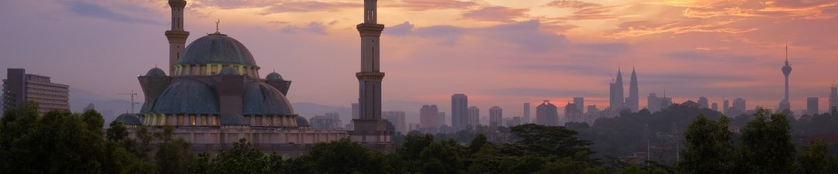 mosque at sunrise