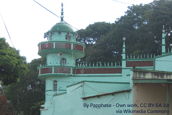 photo of mosque by papphase CC BY-SA 3.0 via Wikimedia Commons