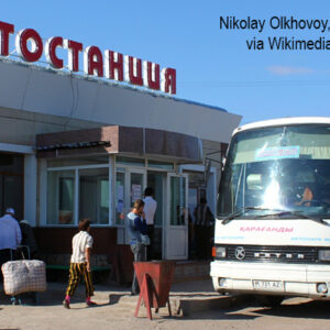 bus station in Kazakhstan